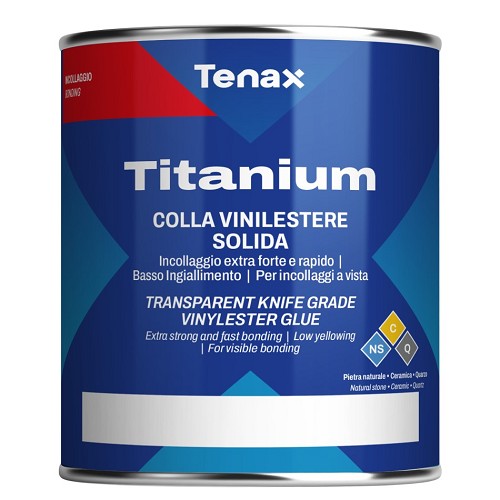 TENAX lepidlo Titanium čiré tuhé 1L