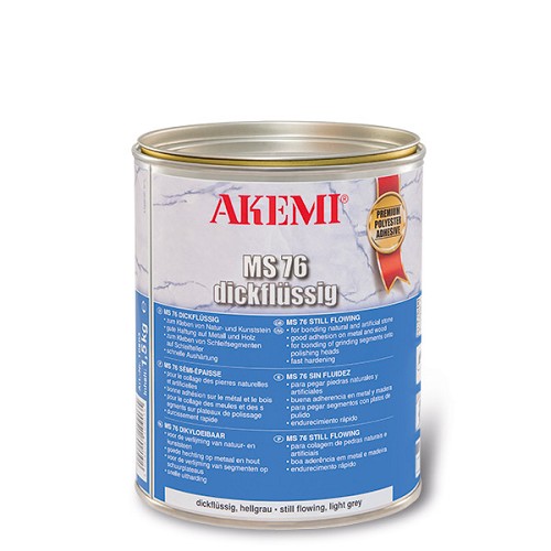 AKEMI lepidlo MS 76 1,5 kg hustě tekoucí sv. šedé