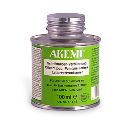 AKEMI ředidlo barvy na písmo 100ml