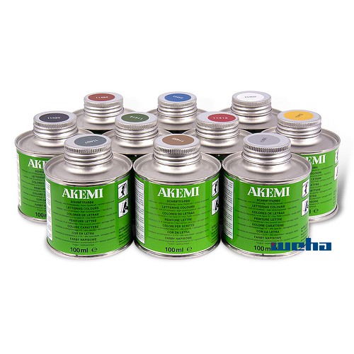 AKEMI barva na písmo-zlatá 100 ml