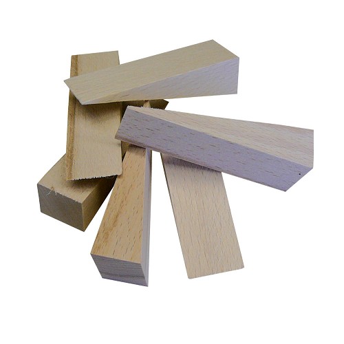 Klínky dřevěné velké 80x24x20mm 100 ks