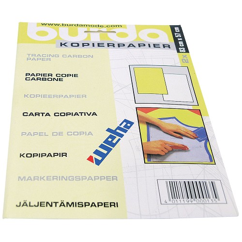 Kopírák žlutý + bílý 83x57 cm 1+1 arch