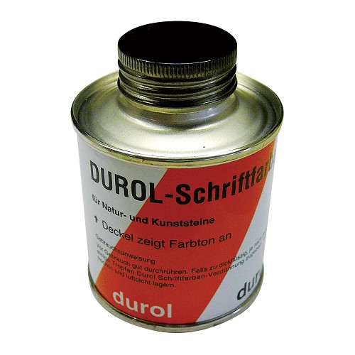 DUROL barva na písmo bílá 100ml