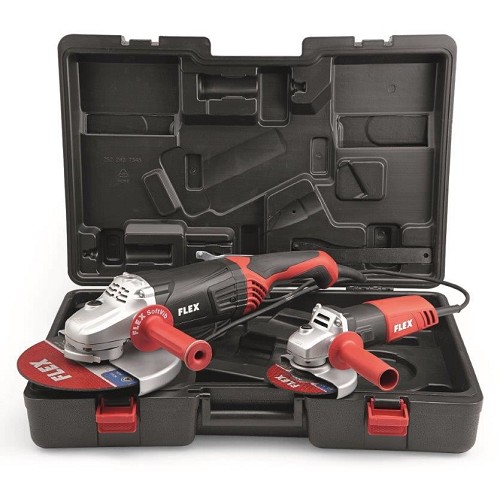 Sanační bruska FLEX LD 16-8 125 R, Kit E-Jet