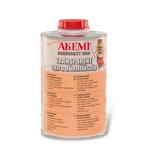 AKEMI tmel 1000 transparent extra tekutý