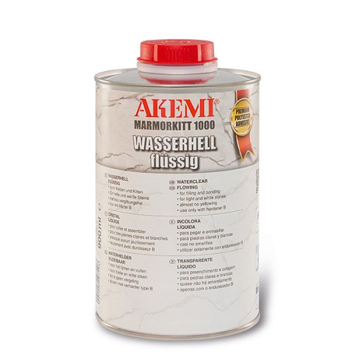 AKEMI tmel 1000 transparent vodově čirý 900ml