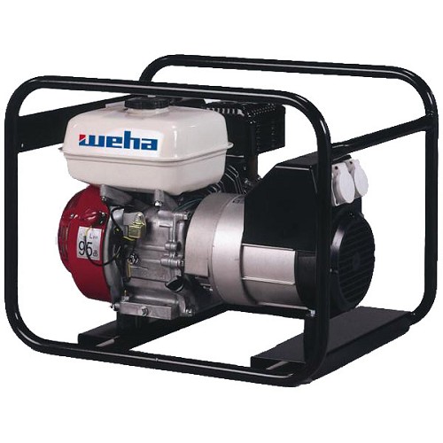 Elektrocentrála WSE-2500 2,2kVA, 230V,Hondamotor GX 160