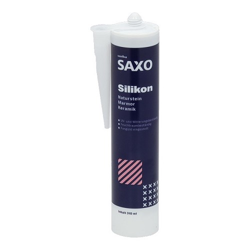 SAXO silikonový tmel perlgrau (grauweiß) 310 ml
