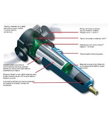 Filtr/odluova NGF F03-B-SF 59 m3/h, 16bar, 3/8&quot;, 3 m