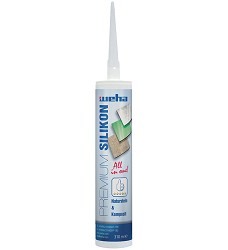 Silikonov tmel WEHA ed 310 ml (sanitrgrau)